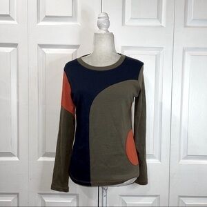 New Man Collection ColorBlock Long Sleeve Tee